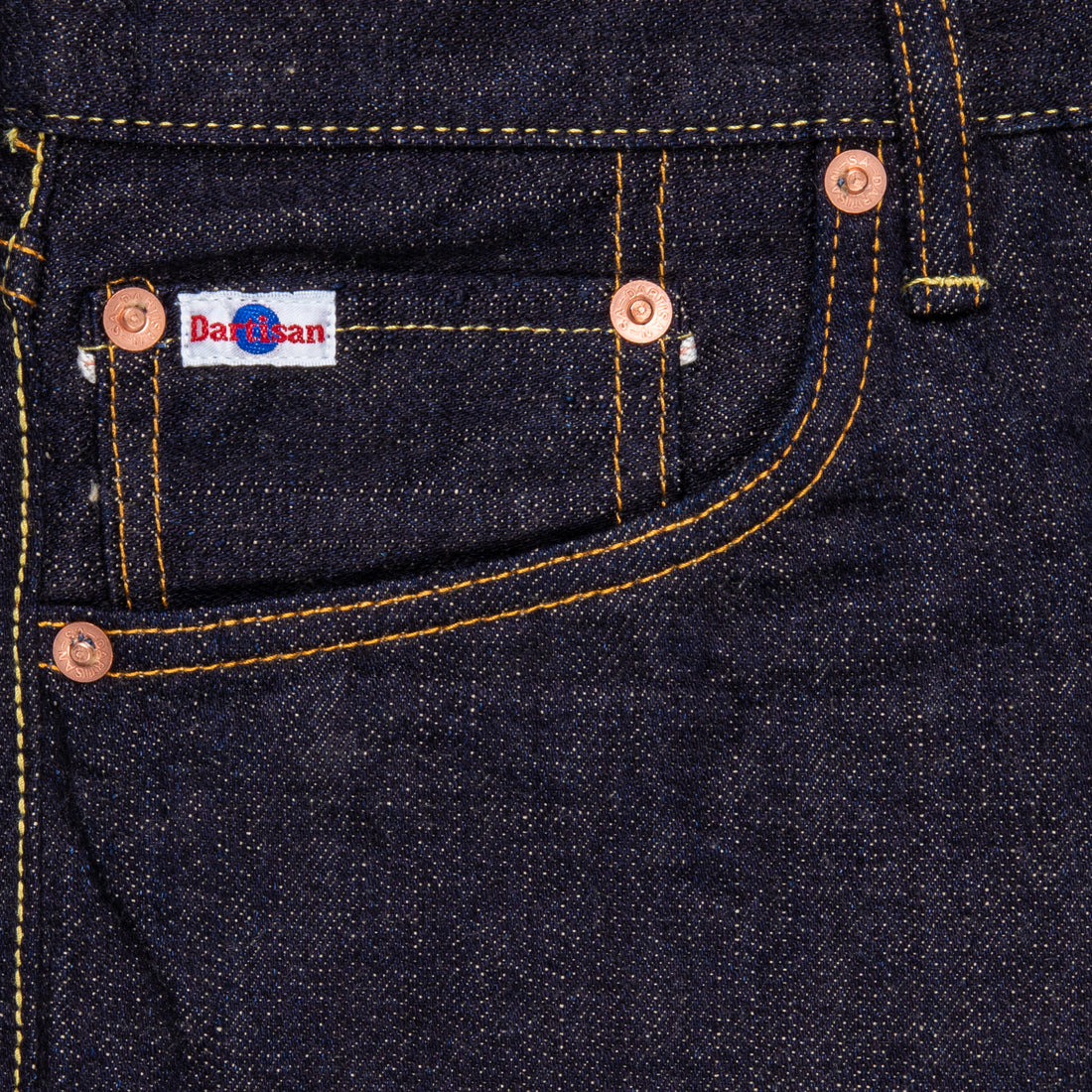 Studio D'Artisan SD 908-G3 Relax Tapered Fit jeans one wash