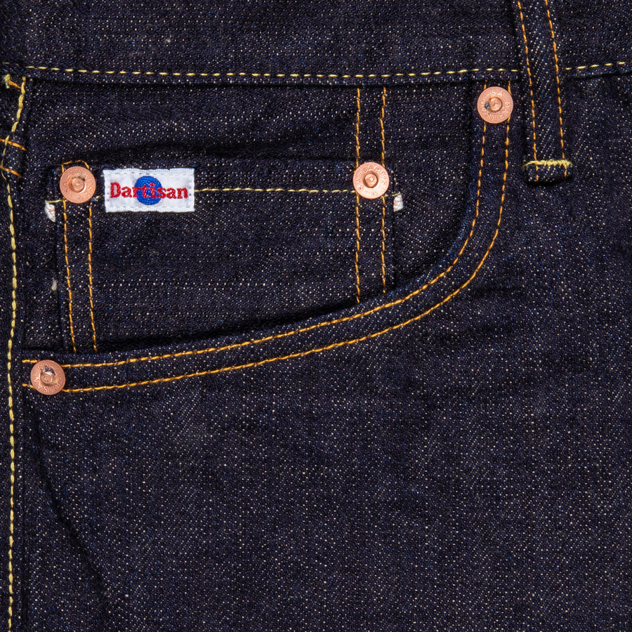 Studio D'Artisan SD 908-G3 Relax Tapered Fit jeans one wash