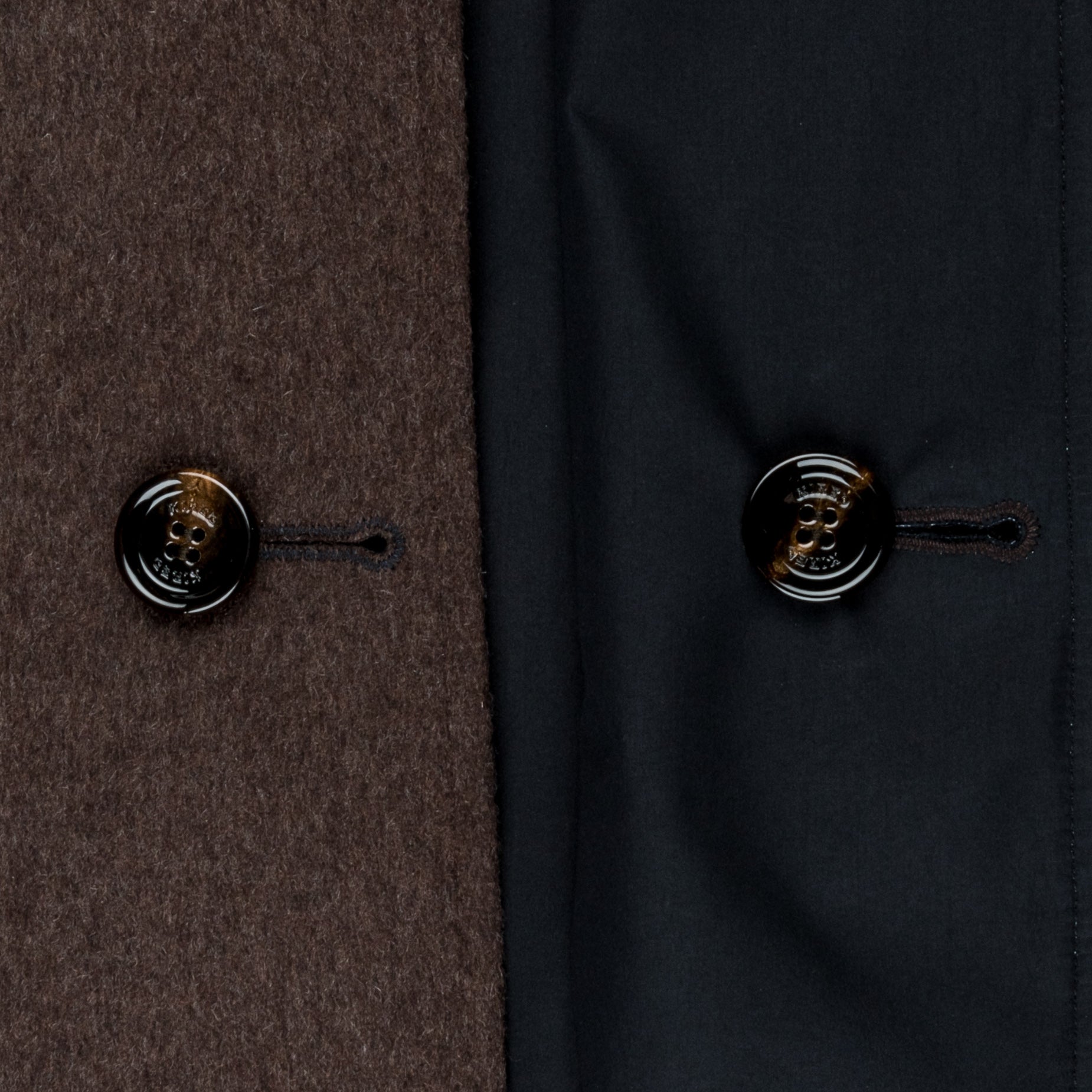 Kired Peak Reversible Coat Marrone - Blu Navy