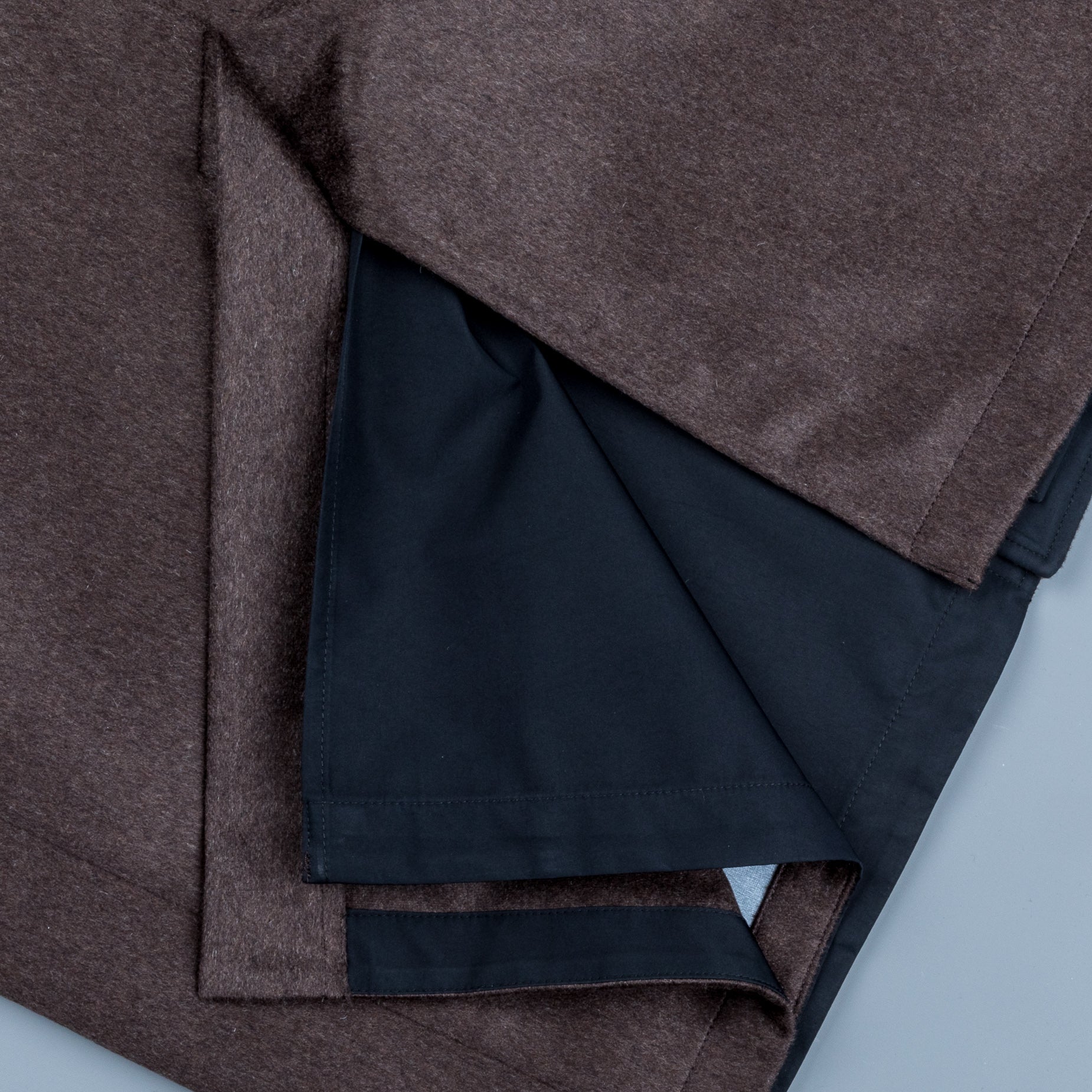 Kired Peak Reversible Coat Marrone - Blu Navy