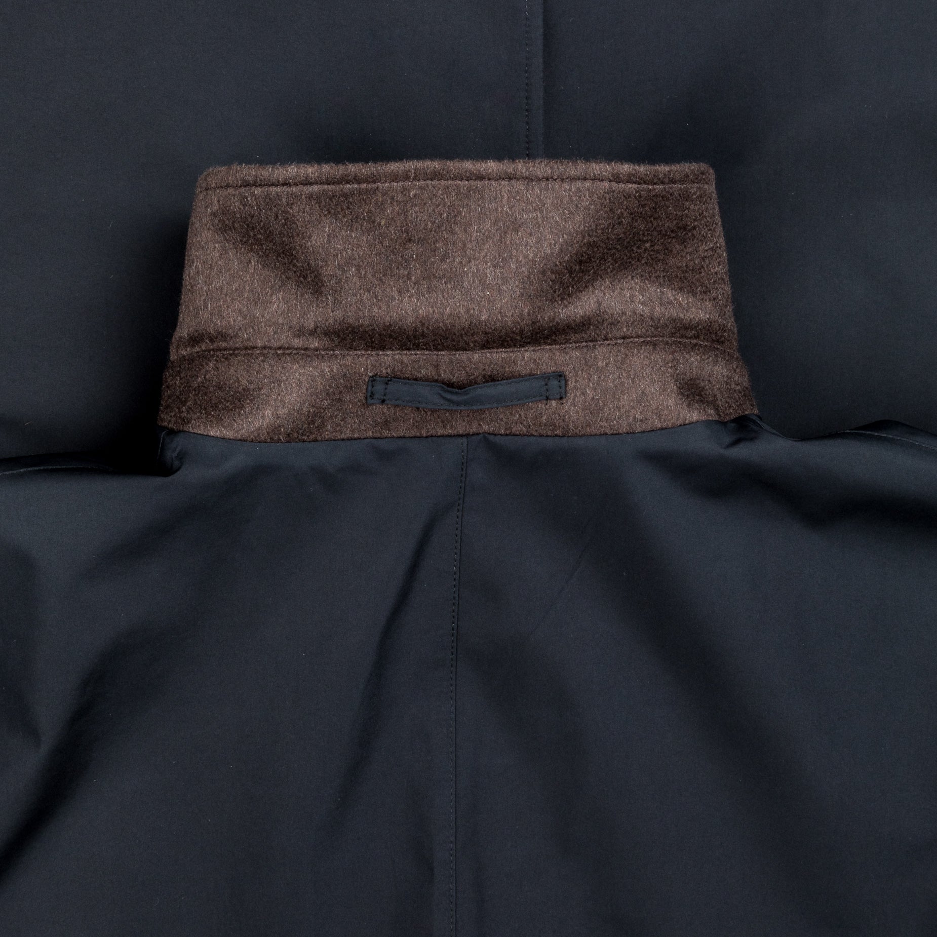 Kired Peak Reversible Coat Marrone - Blu Navy