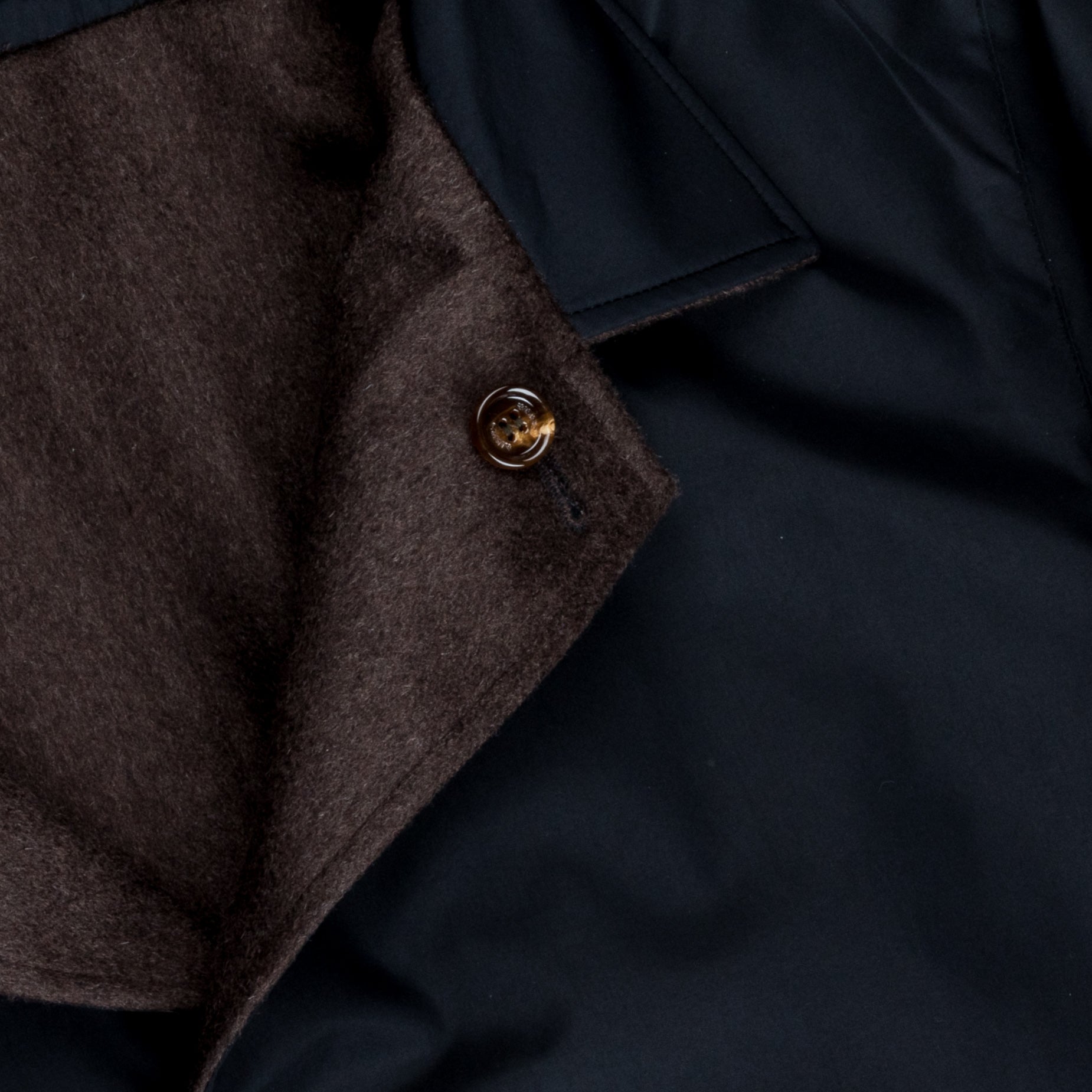 Kired Peak Reversible Coat Marrone - Blu Navy