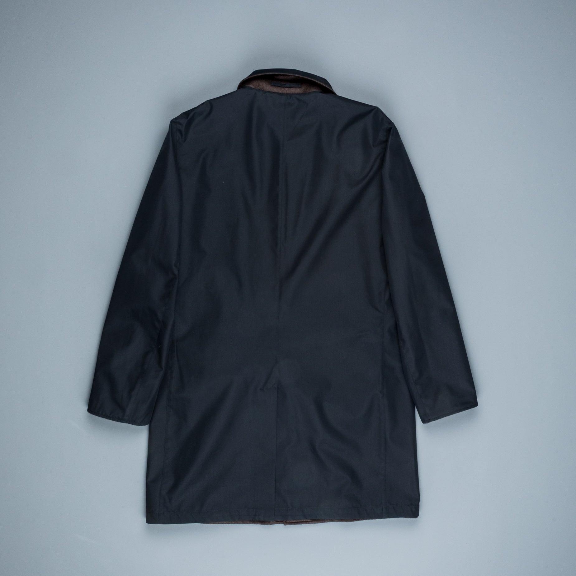 Kired Peak Reversible Coat Marrone - Blu Navy