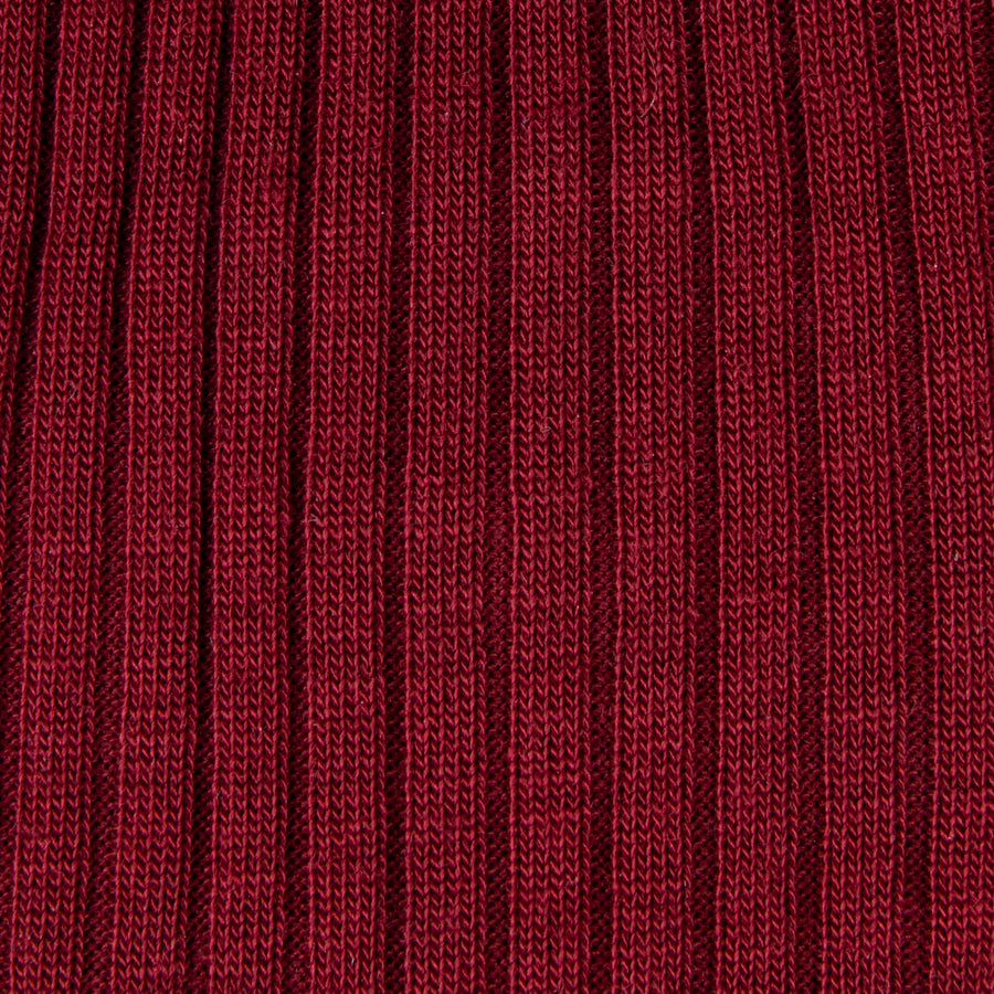 Pantherella Laburnum merino wool knee high socks Wine