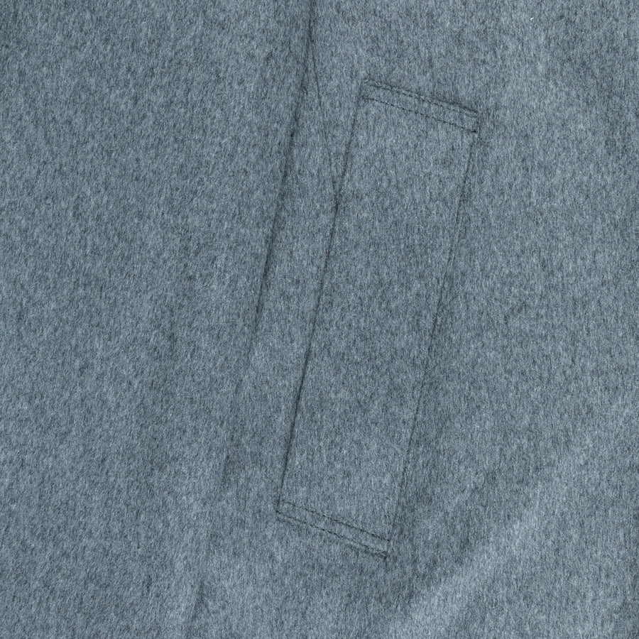 Kired Peak Reversible Coat Grigio - Blu Navy Gessato