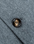 Kired Peak Reversible Coat Grigio - Blu Navy Gessato