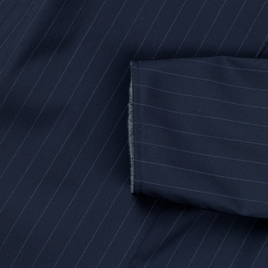 Kired Peak Reversible Coat Grigio - Blu Navy Gessato
