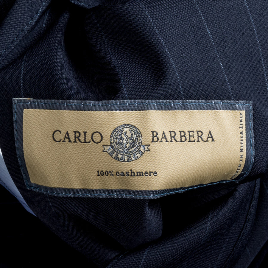 Kired Peak Reversible Coat Grigio - Blu Navy Gessato