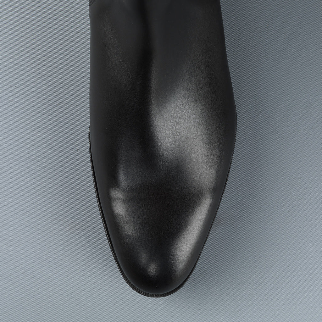 Edward Green Newmarket Black Delapre on R1 sole