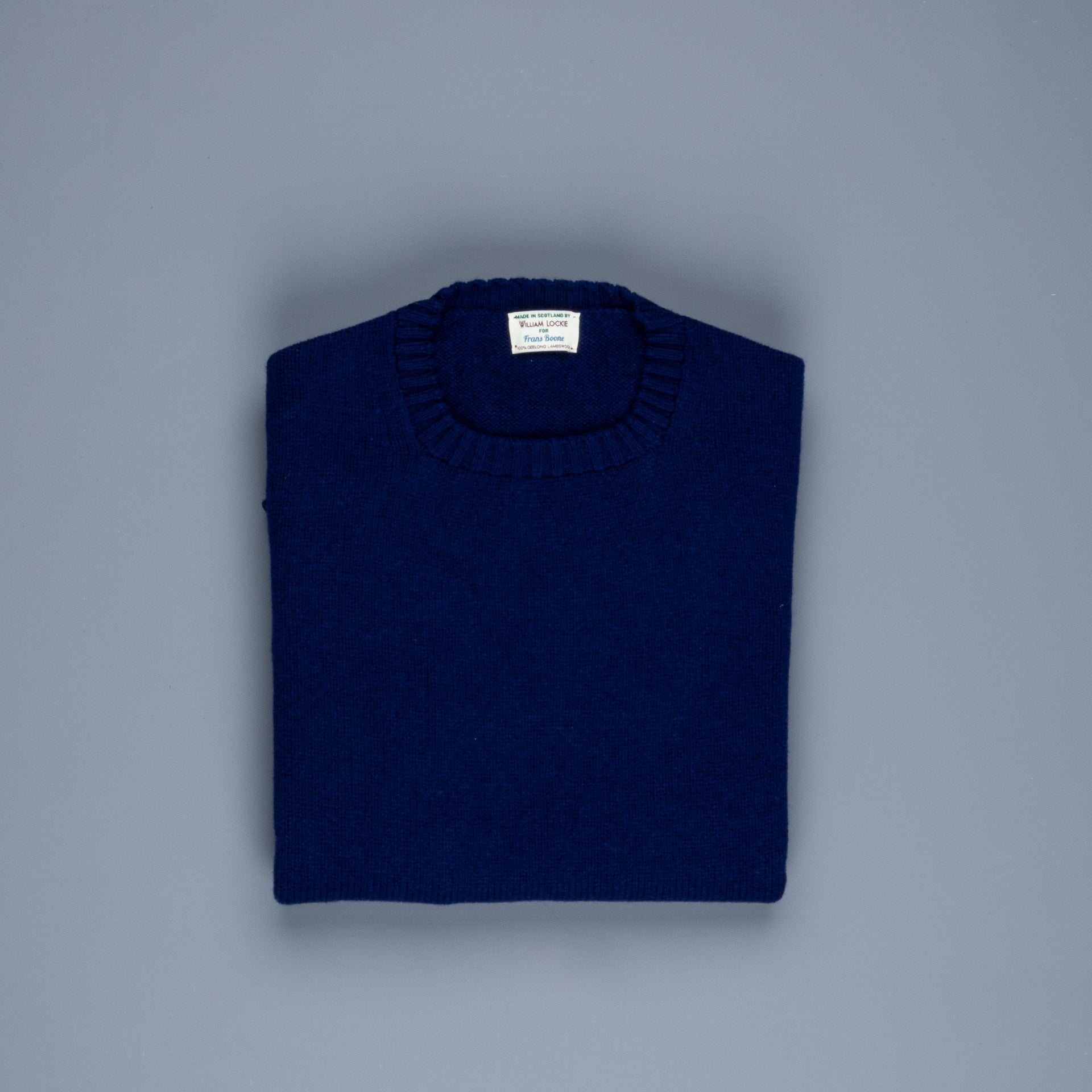 William Lockie x Frans Boone Tip Super Geelong Crew Neck American Navy