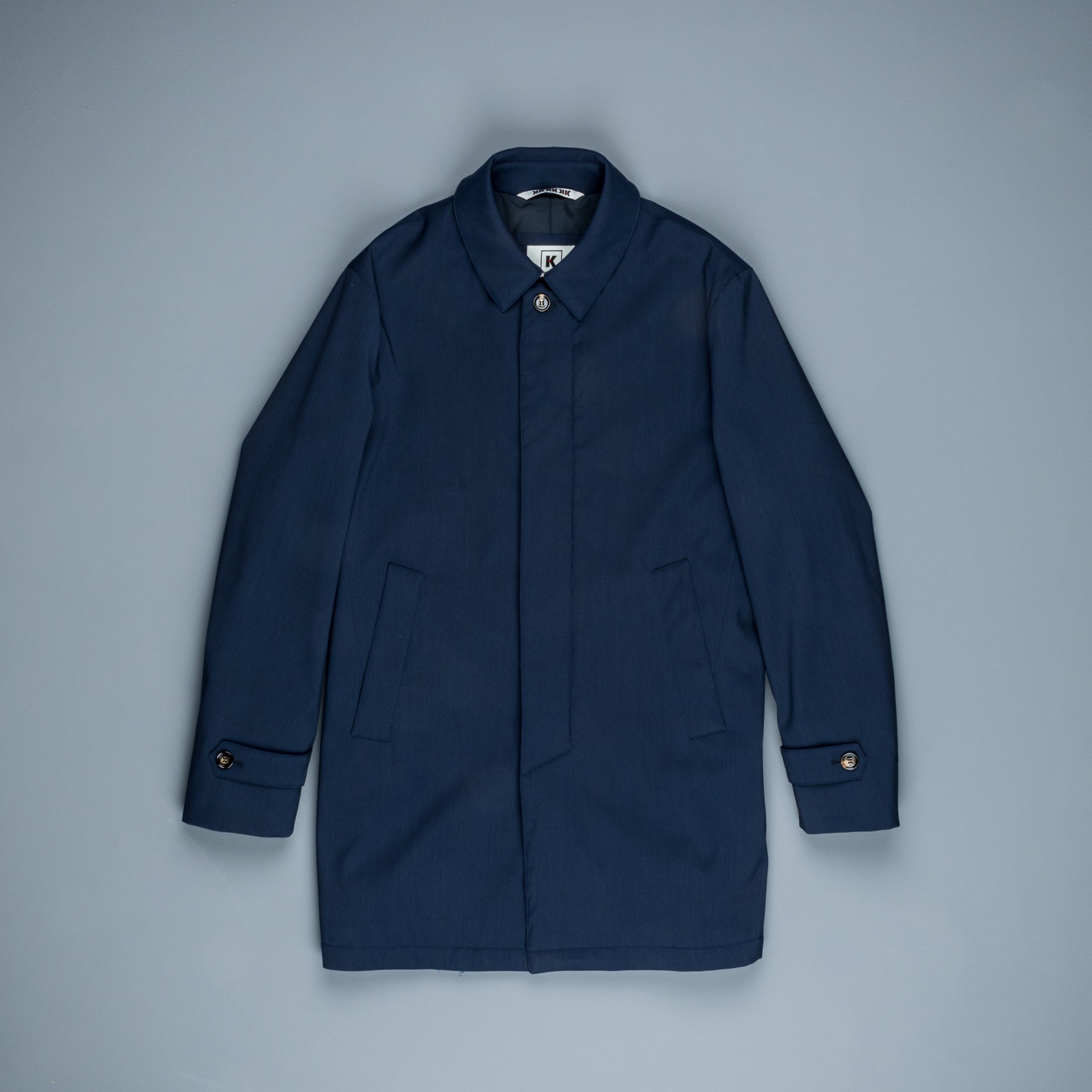 Kired Mekongo Coat Blu Navy