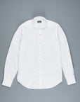 Finamore Tokyo shirt Sergio Collar white alumo poplin