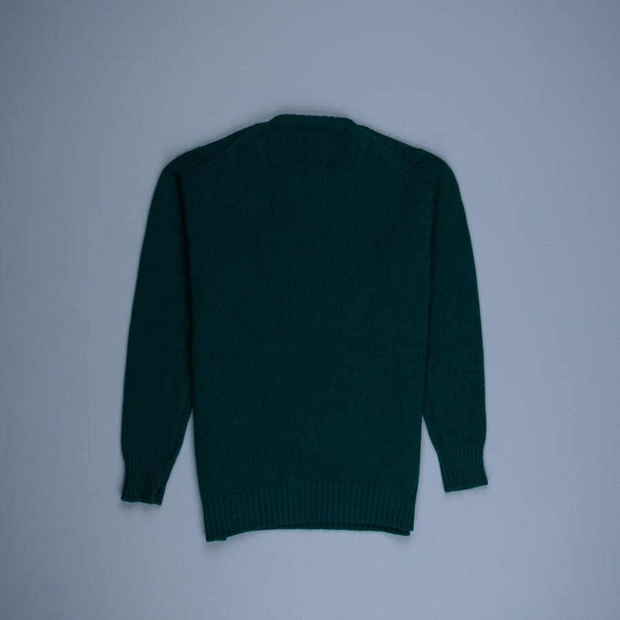 William Lockie x Frans Boone Tip Super Geelong Crew Neck Tartan Green