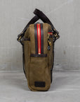 Croots Laptop bag Waxed Vintage Canvas Olive