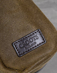 Croots Laptop bag Waxed Vintage Canvas Olive
