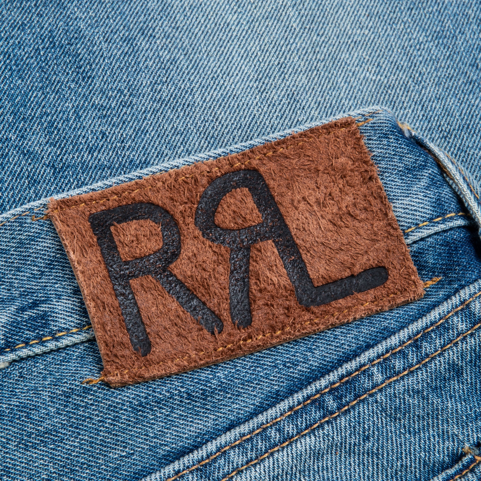 RRL High Slim Jeans Calloway Wash