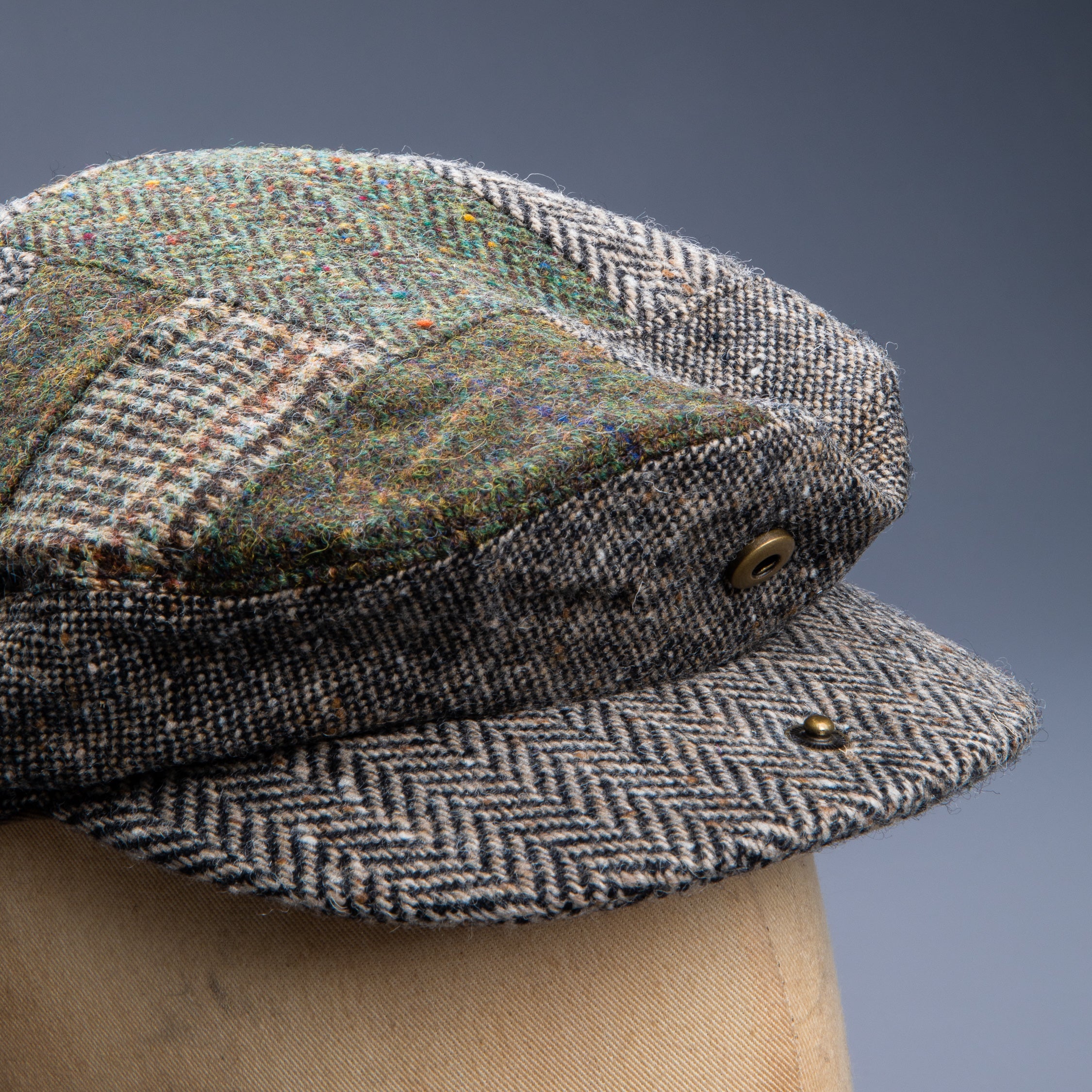 激安通販 RRL インディゴキャスケット Madras Plaid Newsboy Cap 帽子 激安通販 RRL インディゴキャスケット Madras Plaid Newsboy Cap 帽子