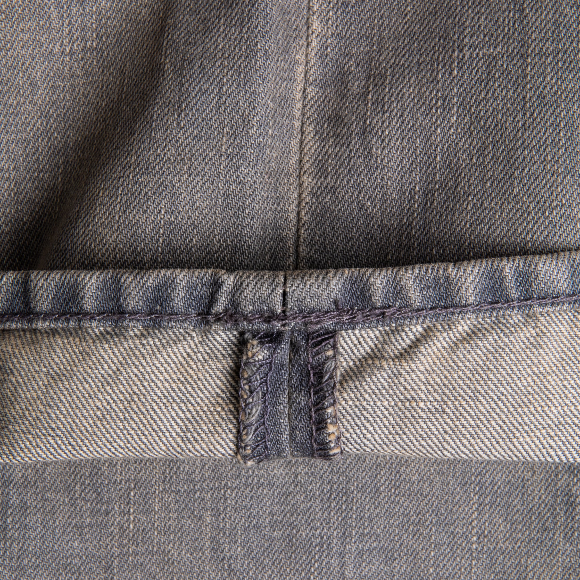 RRL Slim Narrow Cloudy Grey Wash