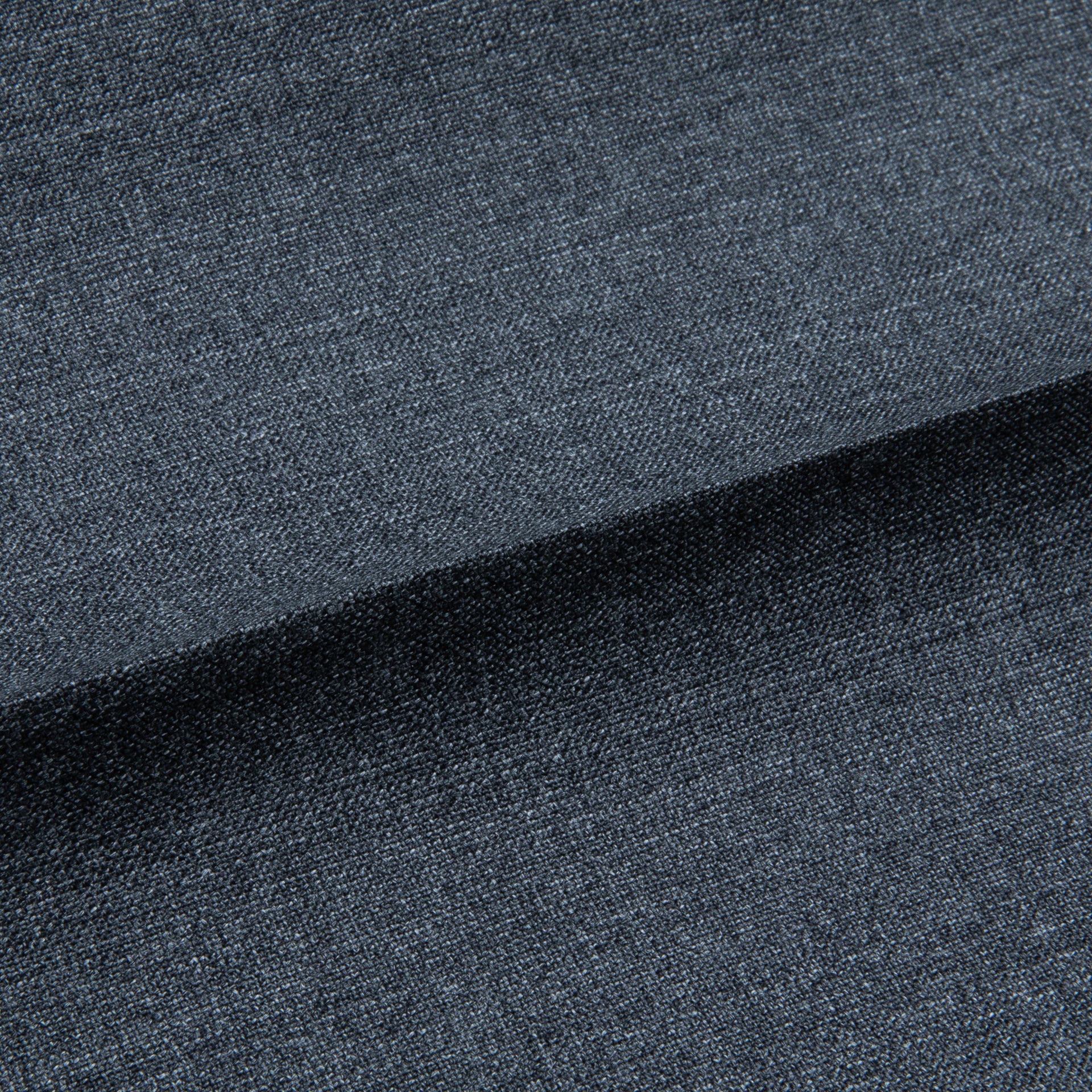 Rota Pantaloni High Rise Regular Fit Hopsack Grigio