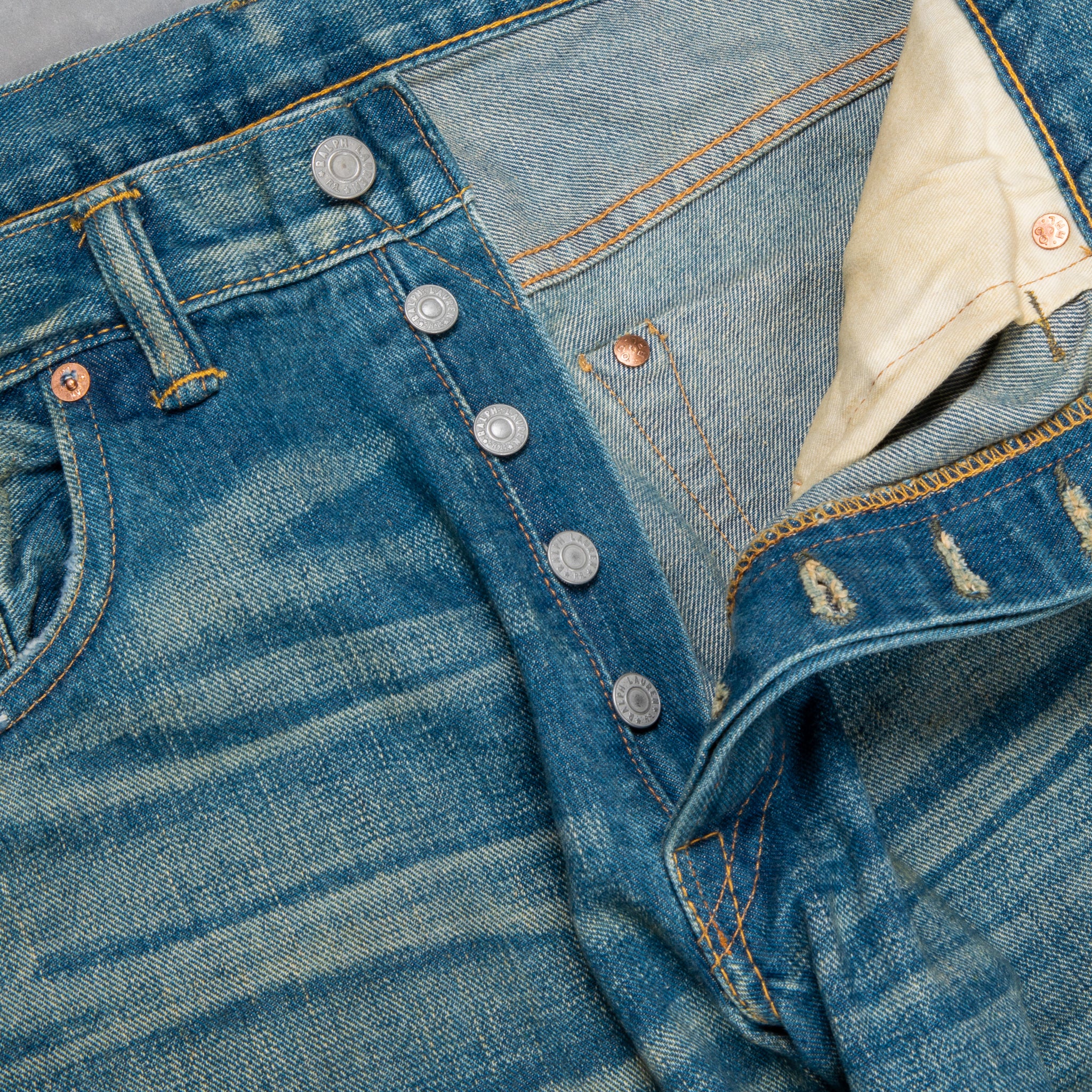 RRL Straight Fit Denim Hillsview Wash – Frans Boone Store