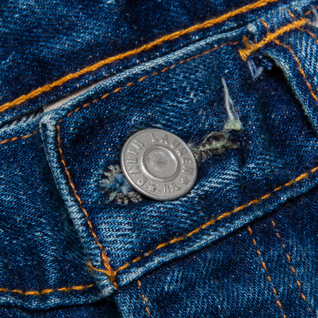 RRL East-West Denim Slim Fit Hillsview Wash