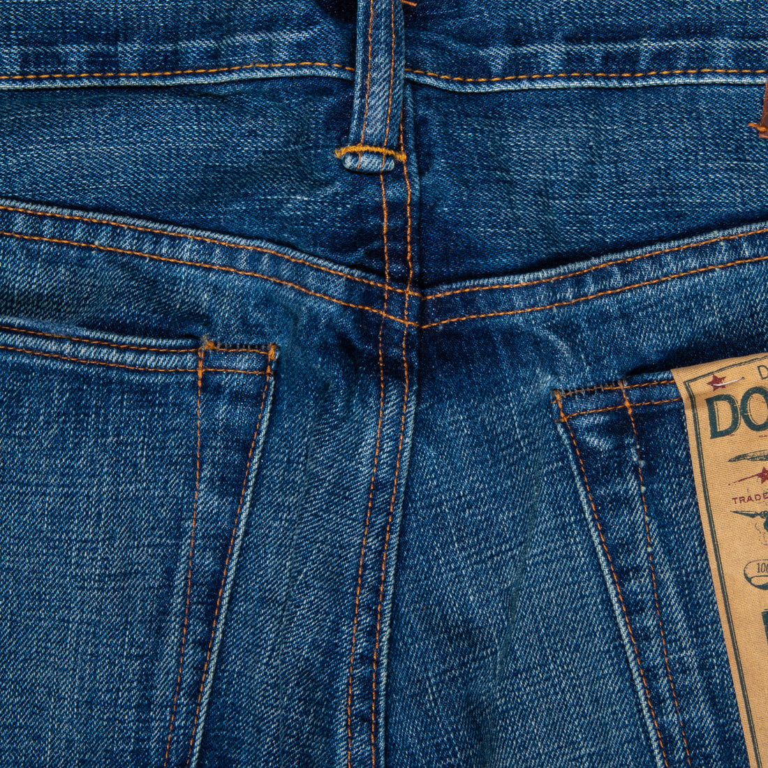 RRL East-West Denim Slim Fit Hillsview Wash