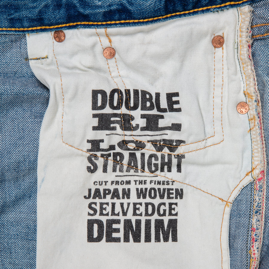 RRL Low Straight Lansford Wash