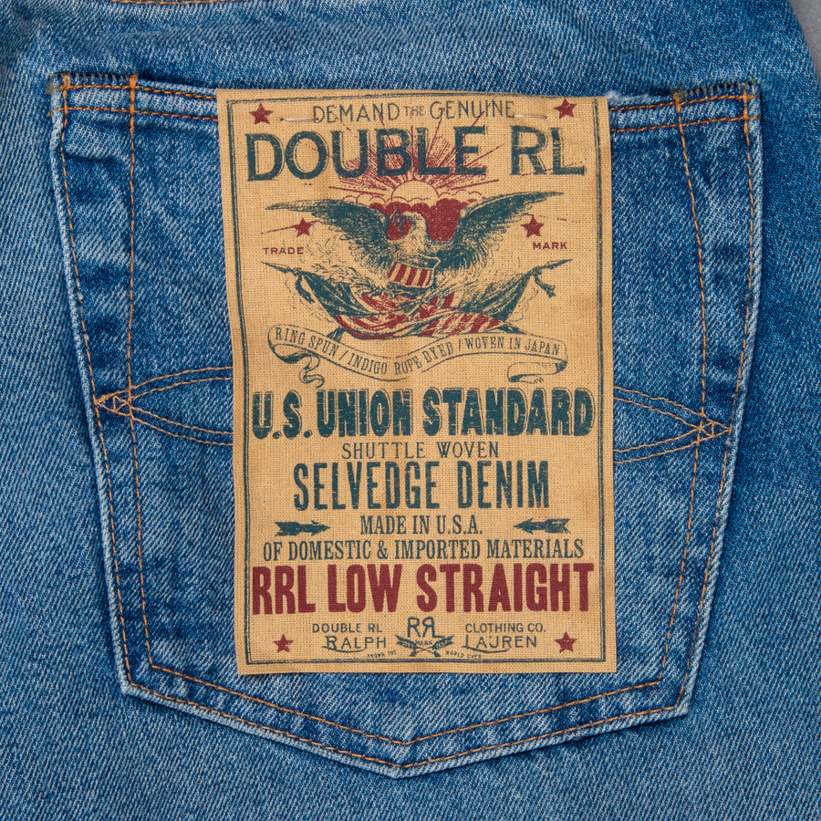 RRL Low Straight Lansford Wash