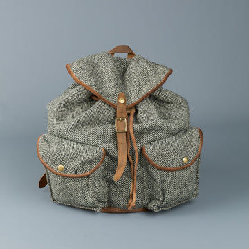 RRL New Riley Backpack Harris Tweed and Suede