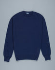 Drumohr Cashmere Felpa Blu