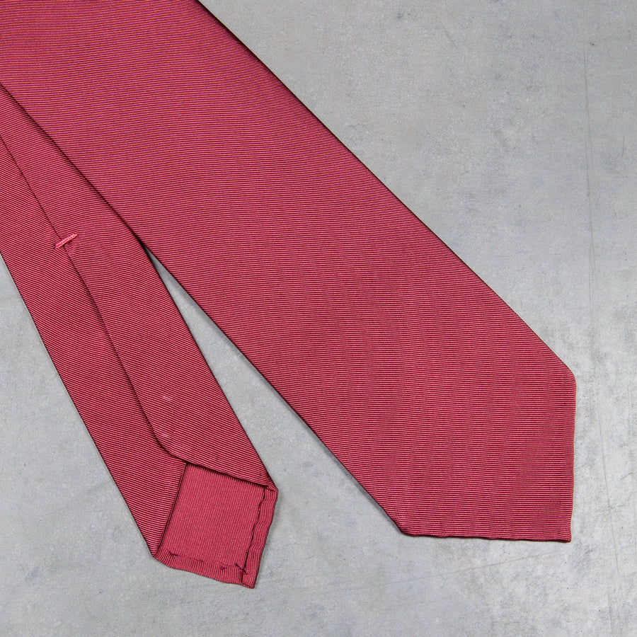 Finamore Anversa tie untipped plain tie Barolo