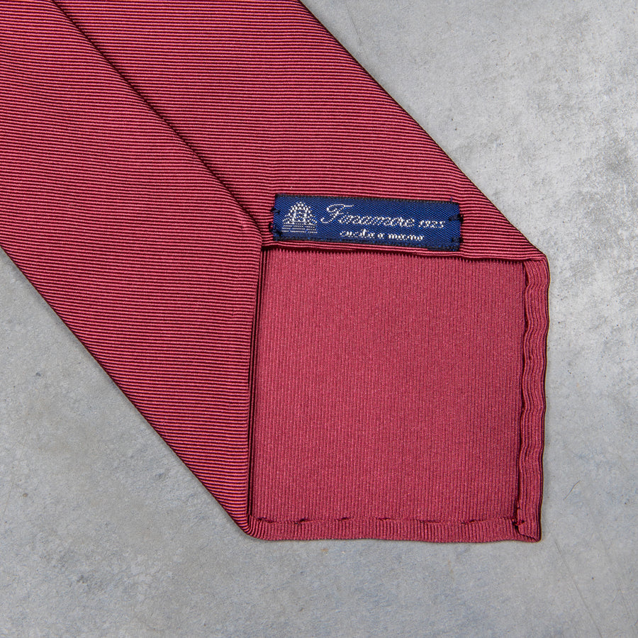 Finamore Anversa tie untipped plain tie Barolo