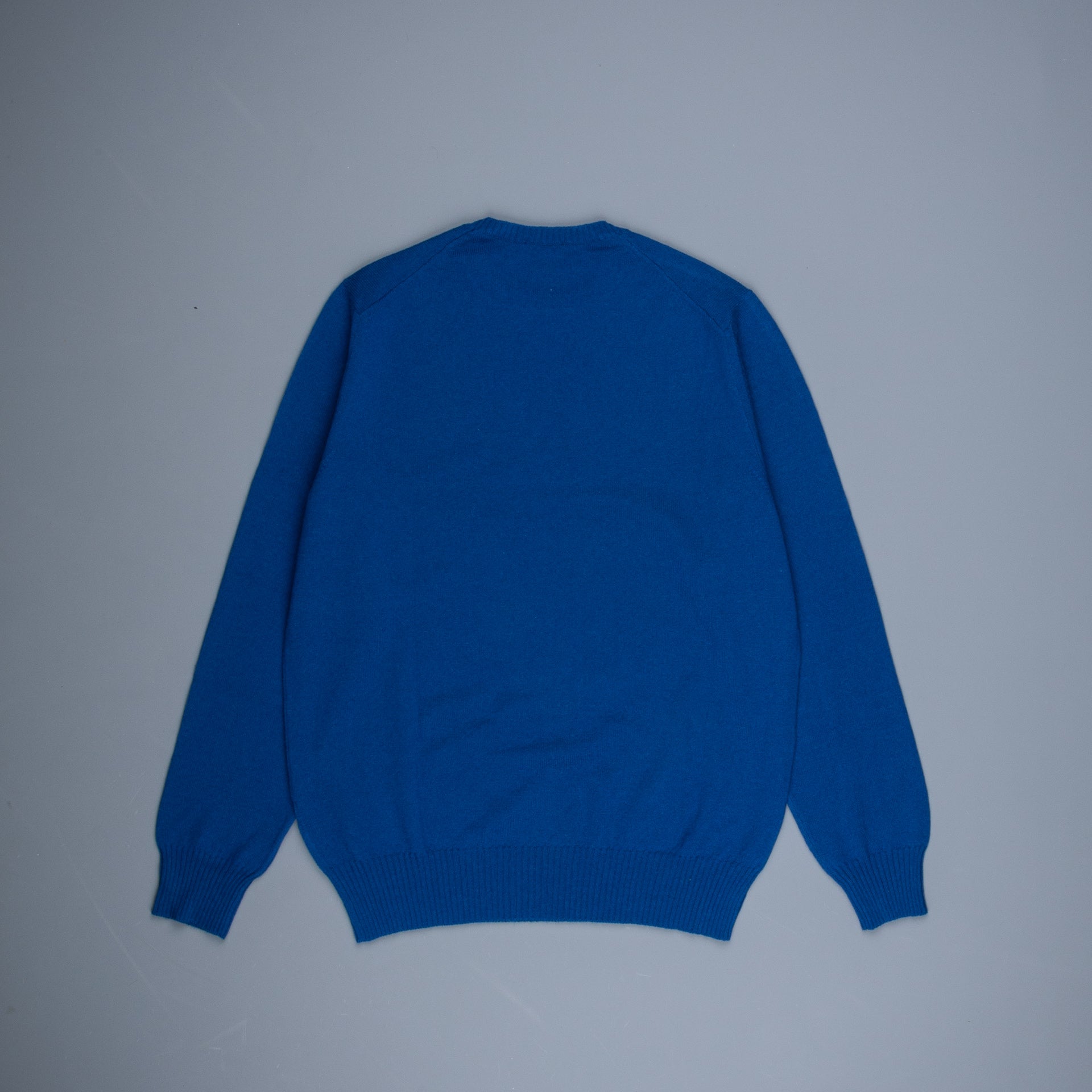 Drumohr Tabor Cashmere Crew Neck Oceano