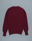 William Lockie Oxton Cashmere Crew Neck Damson