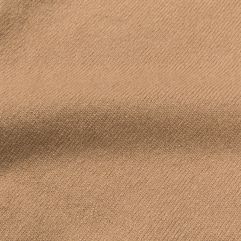 William Lockie Oxton Cashmere Crew Neck Camel