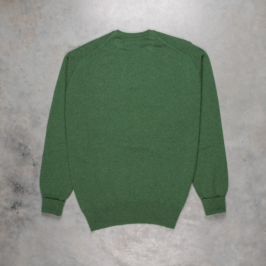 William Lockie Oxton Cashmere V-Neck Serpentine