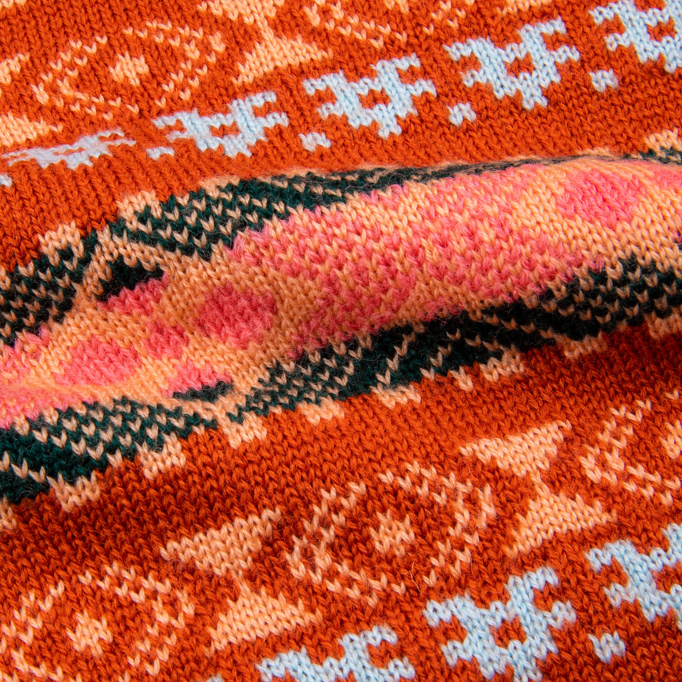 The Real McCoy&#39;s Fair Isle Sweater Orange