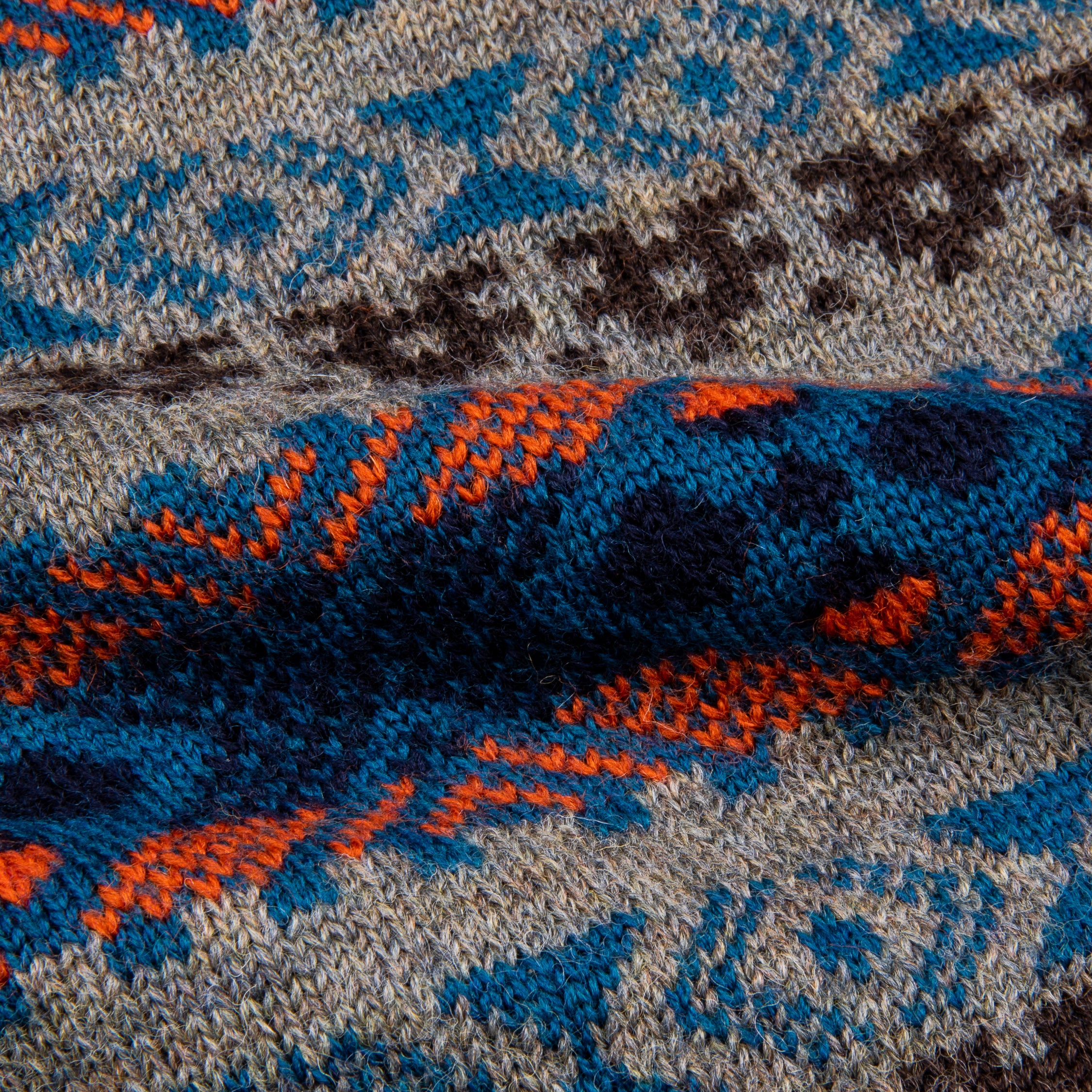 The Real McCoy&#39;s Fair Isle Sweater Gray