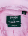 Gitman Vintage x Frans Boone 80/2 japanese yarndyed oxford Pink