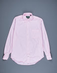 Gitman Vintage x Frans Boone 80/2 japanese yarndyed oxford Pink