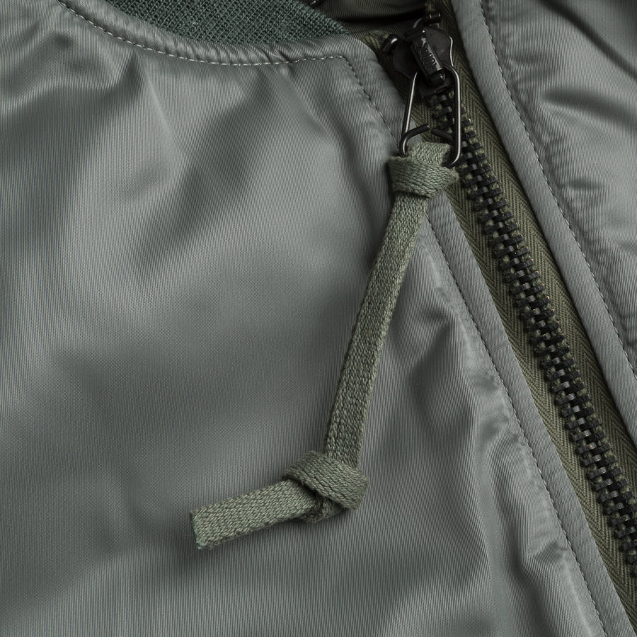 The Real McCoy's  MA-1 Lion Uniform  INC. (Decal) Grey