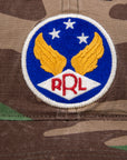 RRL Winged-Logo Camo Ball Cap