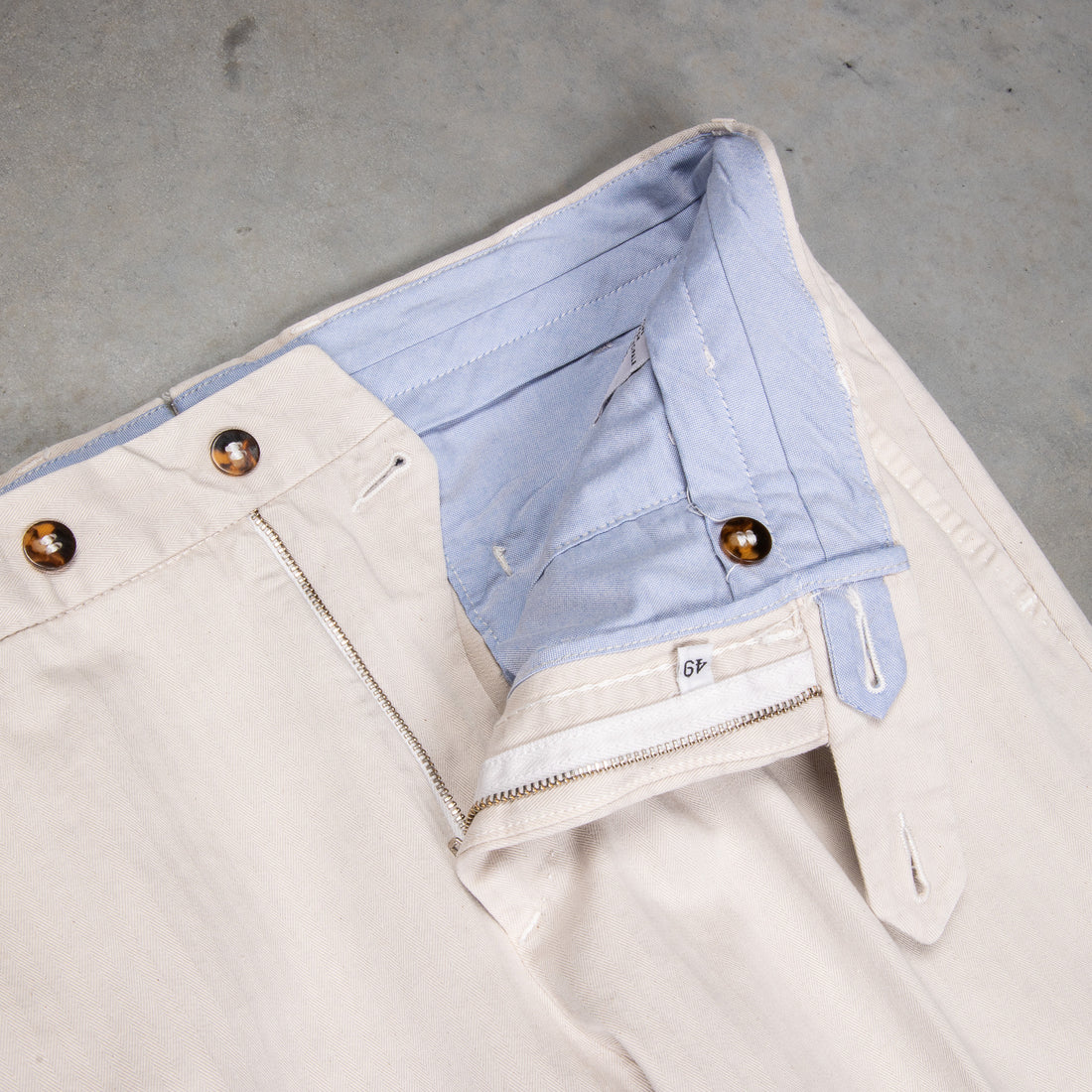 Rota Sport x Frans Boone Chino Herringbone Grigio Chiaro