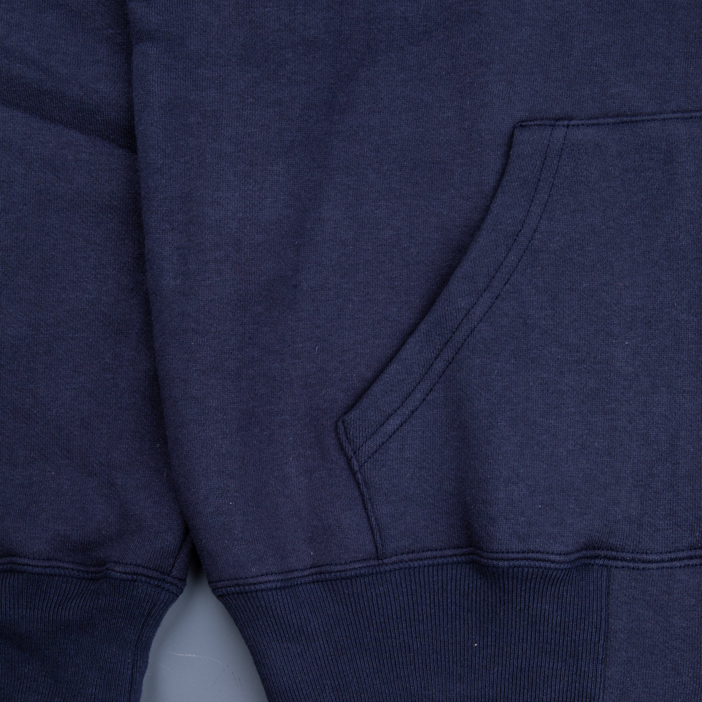 The Real McCoy&#39;s 10 oz. Loopwheel F/Z Parka Navy