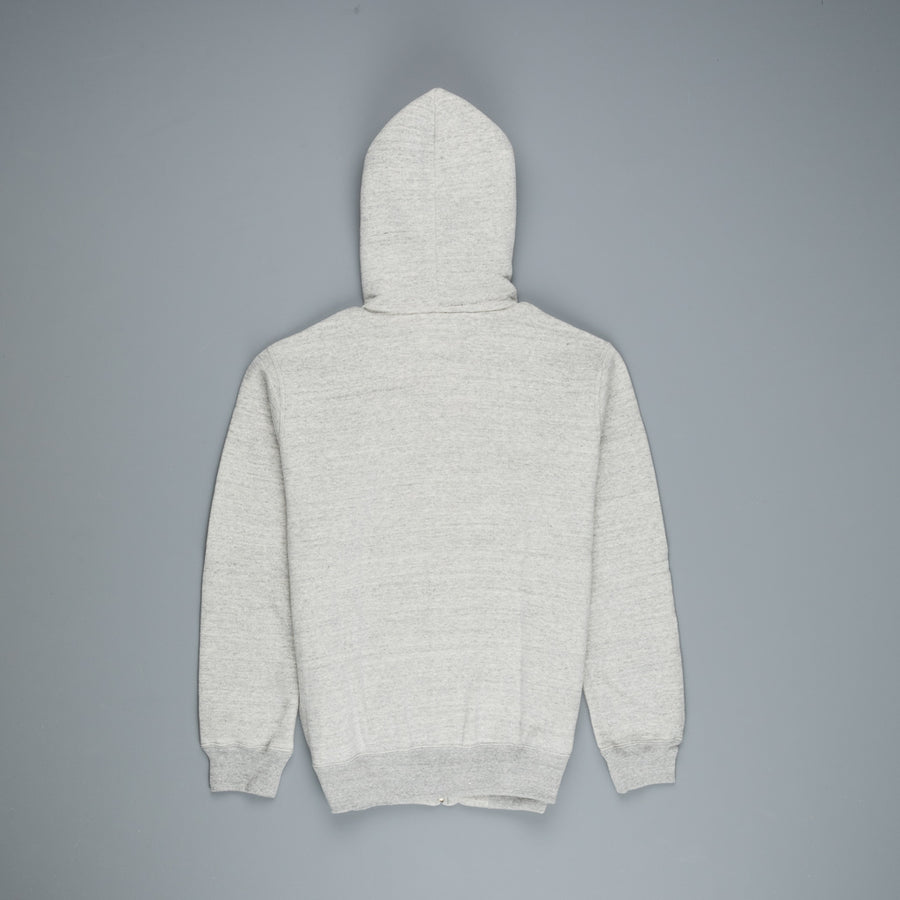 The Real McCoy's 10 oz. Loopwheel F/Z Parka Heather Grey
