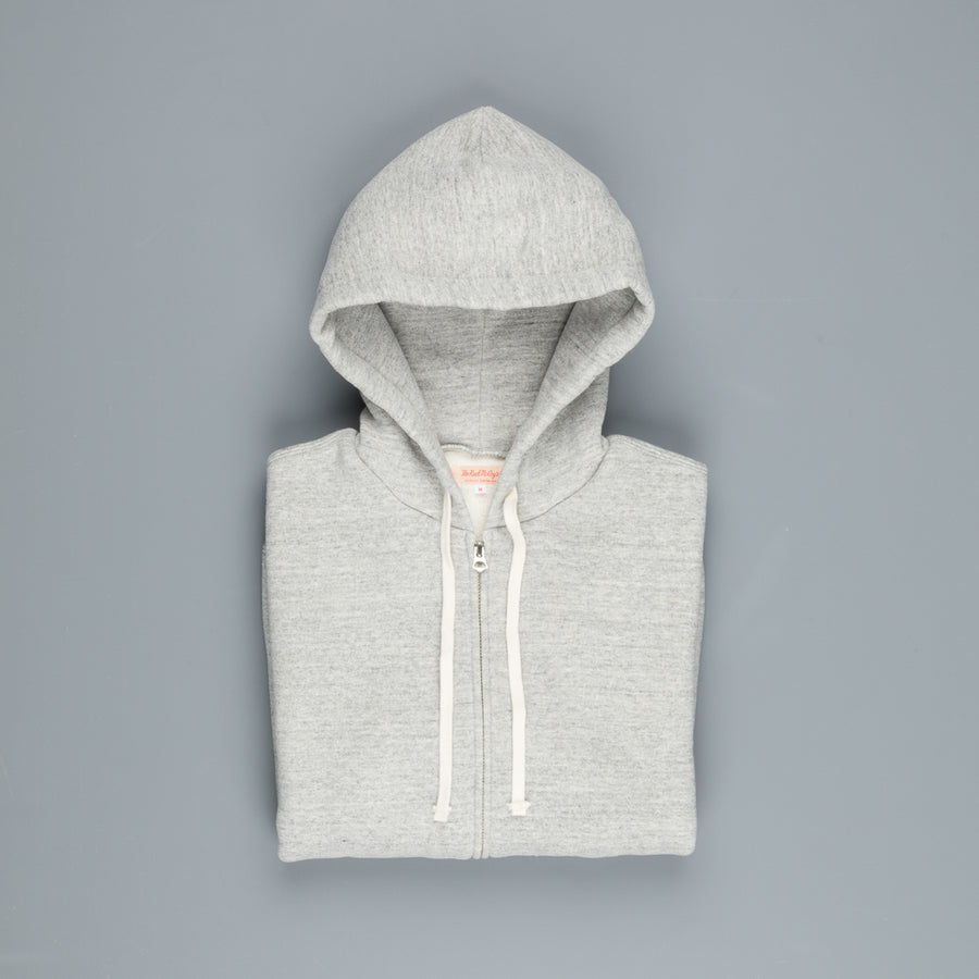 The Real McCoy's 10 oz. Loopwheel F/Z Parka Heather Grey