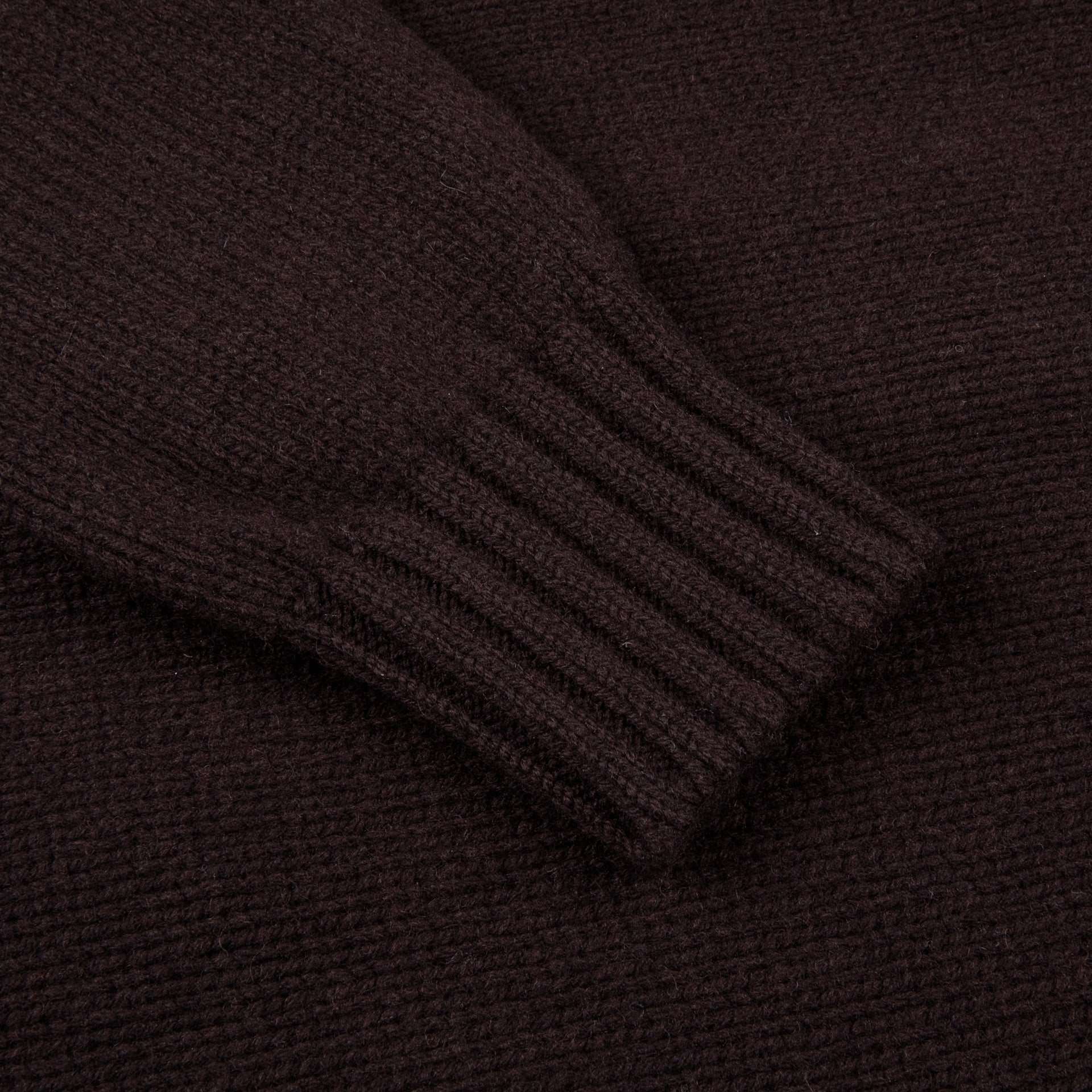 William Lockie x Frans Boone Alain 3-Pocket Cardigan Lambswool Ebony ...