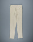 Rota Pantaloni High Rise Regular Fit Heavy Cotton Beige Chiaro