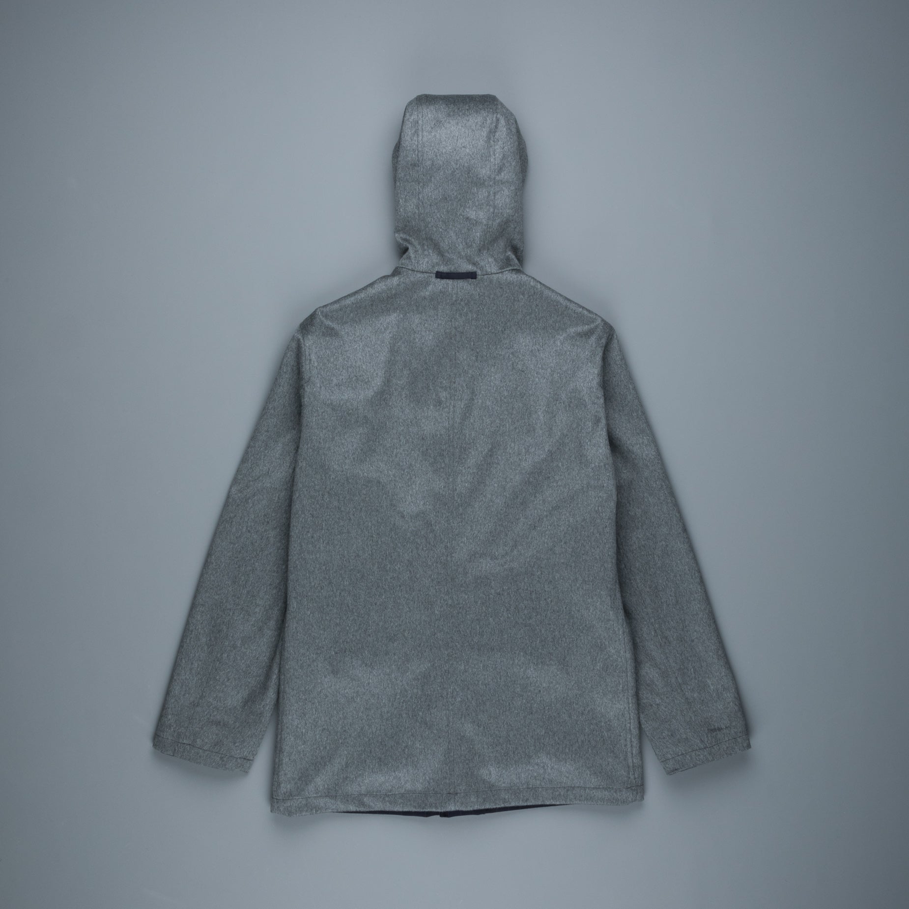 Kired Wang Reversible Coat Grigio - Navy Gessato