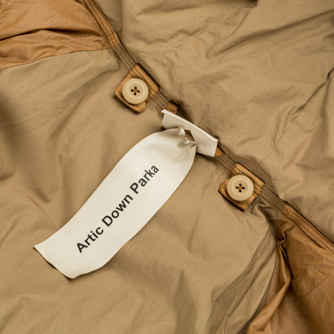 Ten C Artic Down Parka Marone